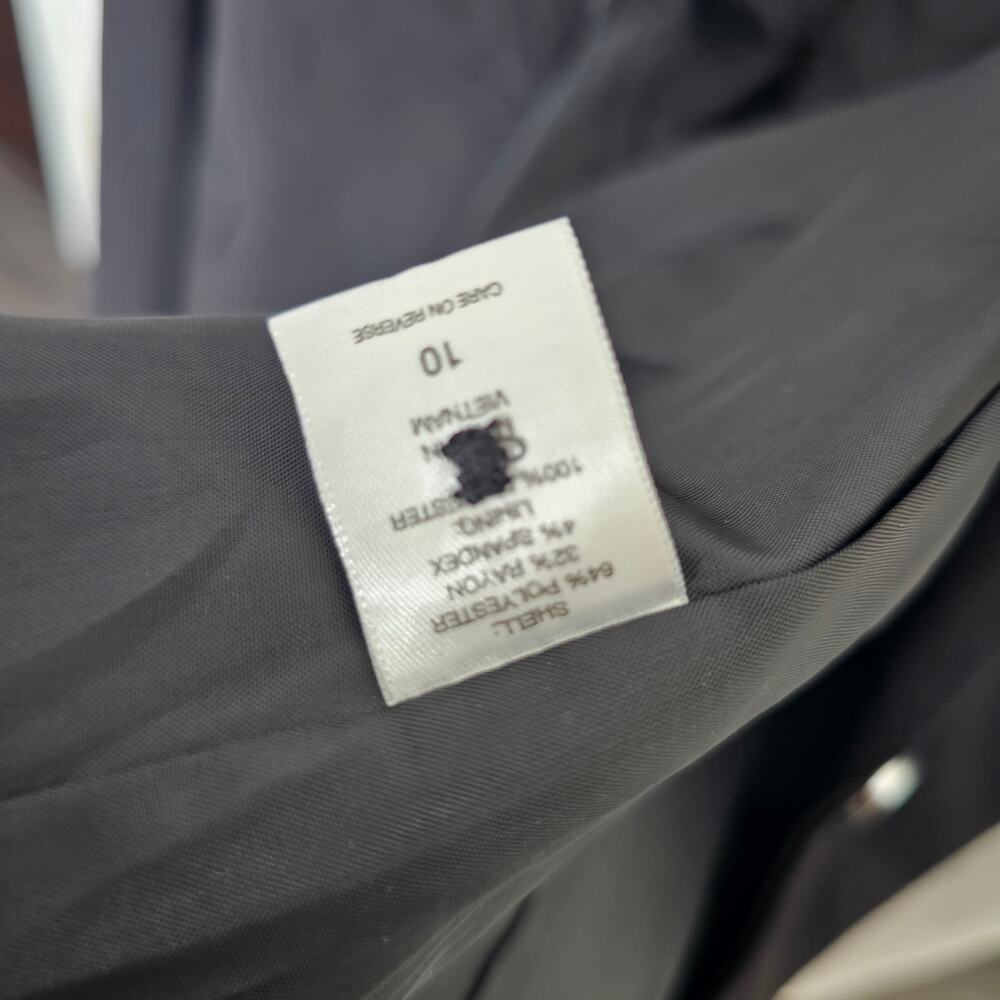 New York & Company 7th Avenue Design Studio Blazer, Black, Size 10 - Picture 6 of 13